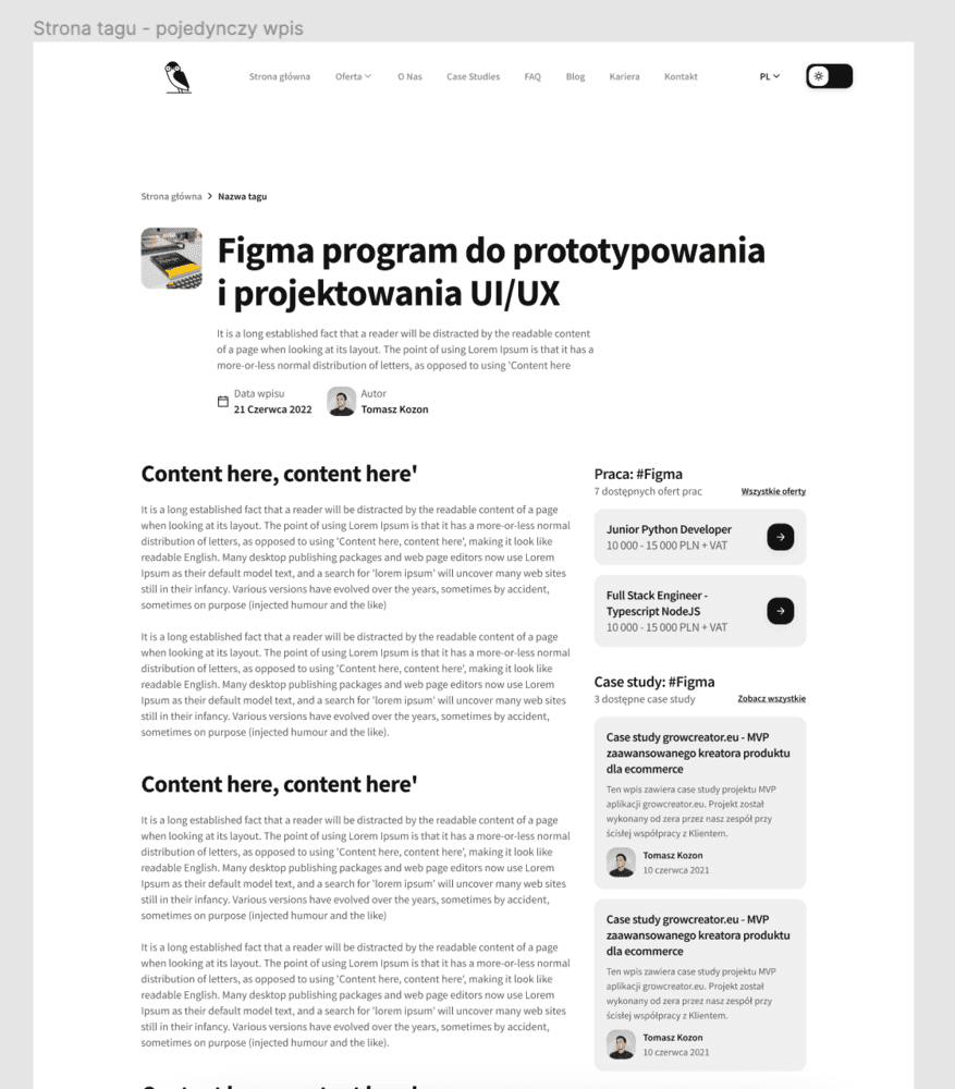 Nagłówki