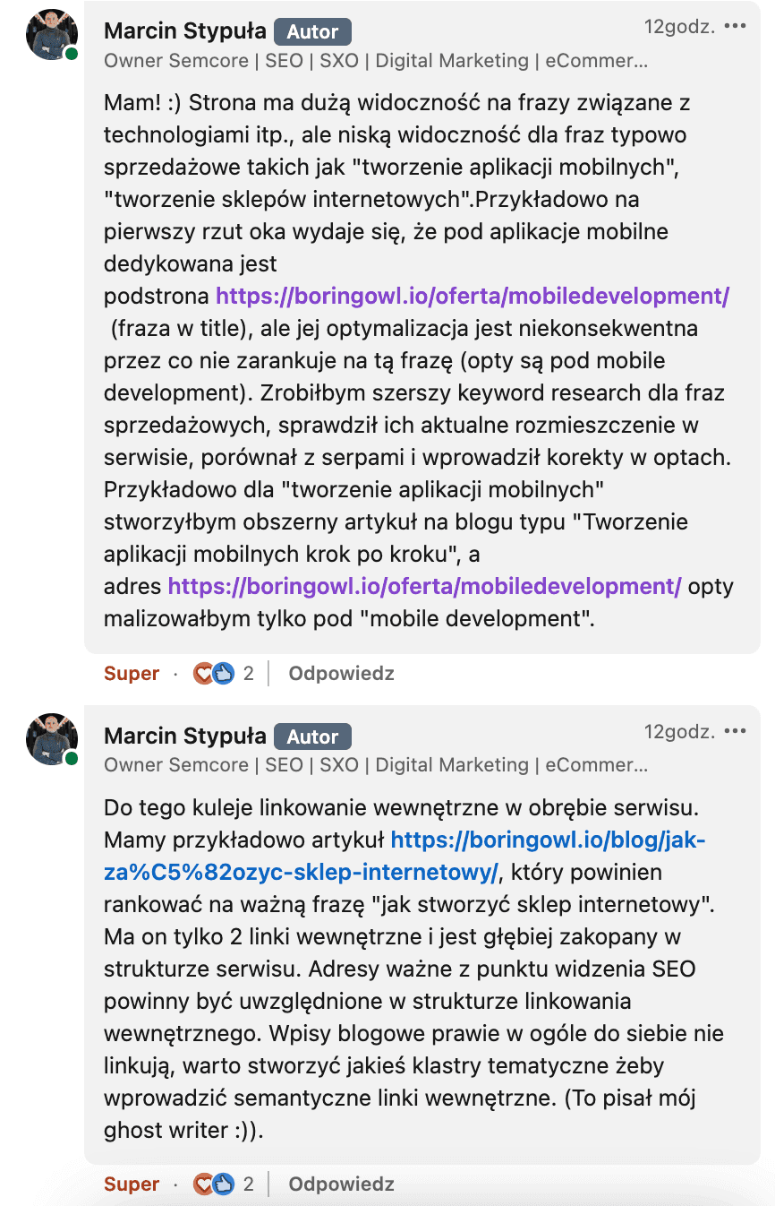 Komentarz