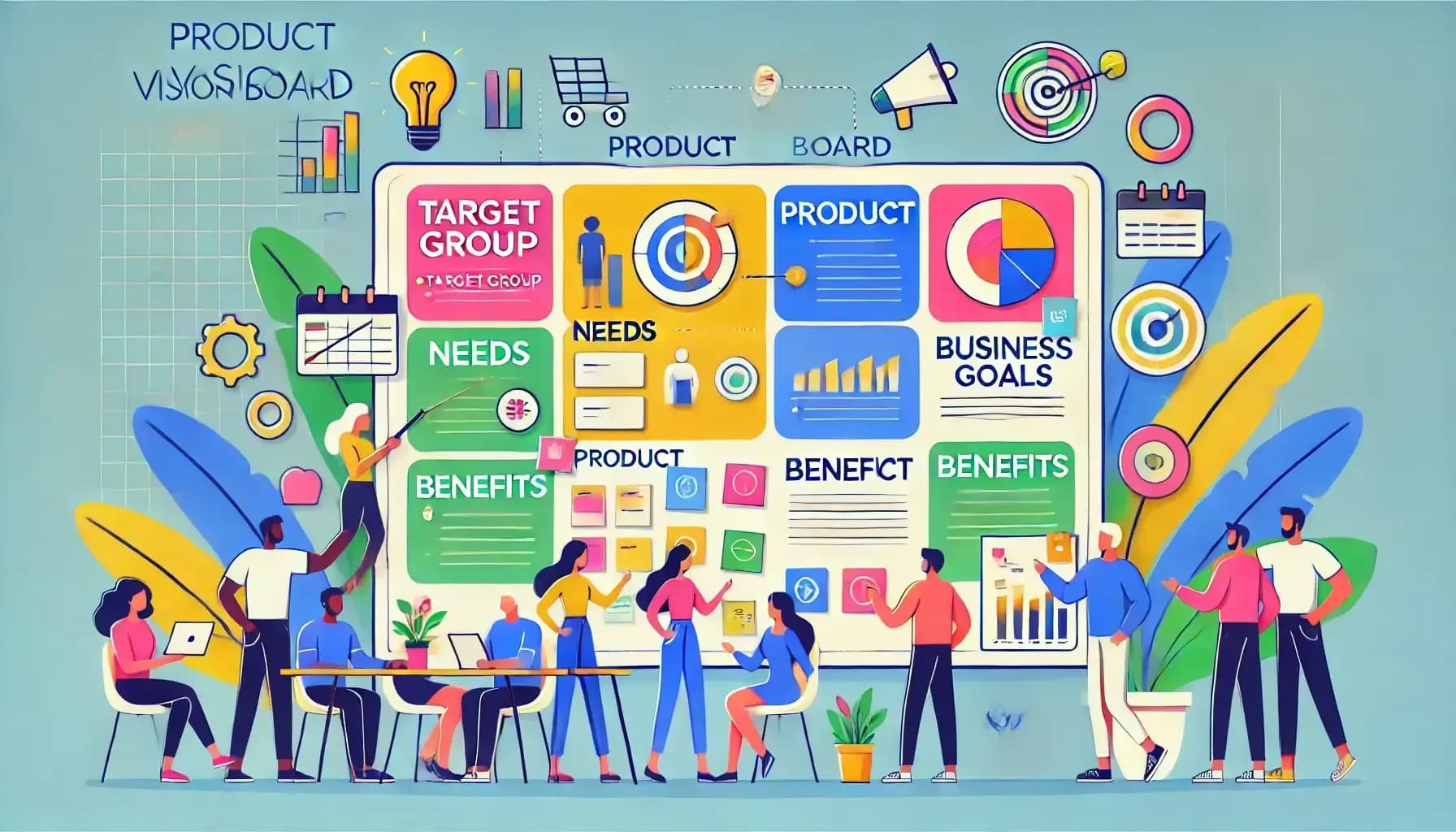 Product Vision Board - klucz do skutecznego planowania produktu. Dlaczego warto go stosować?