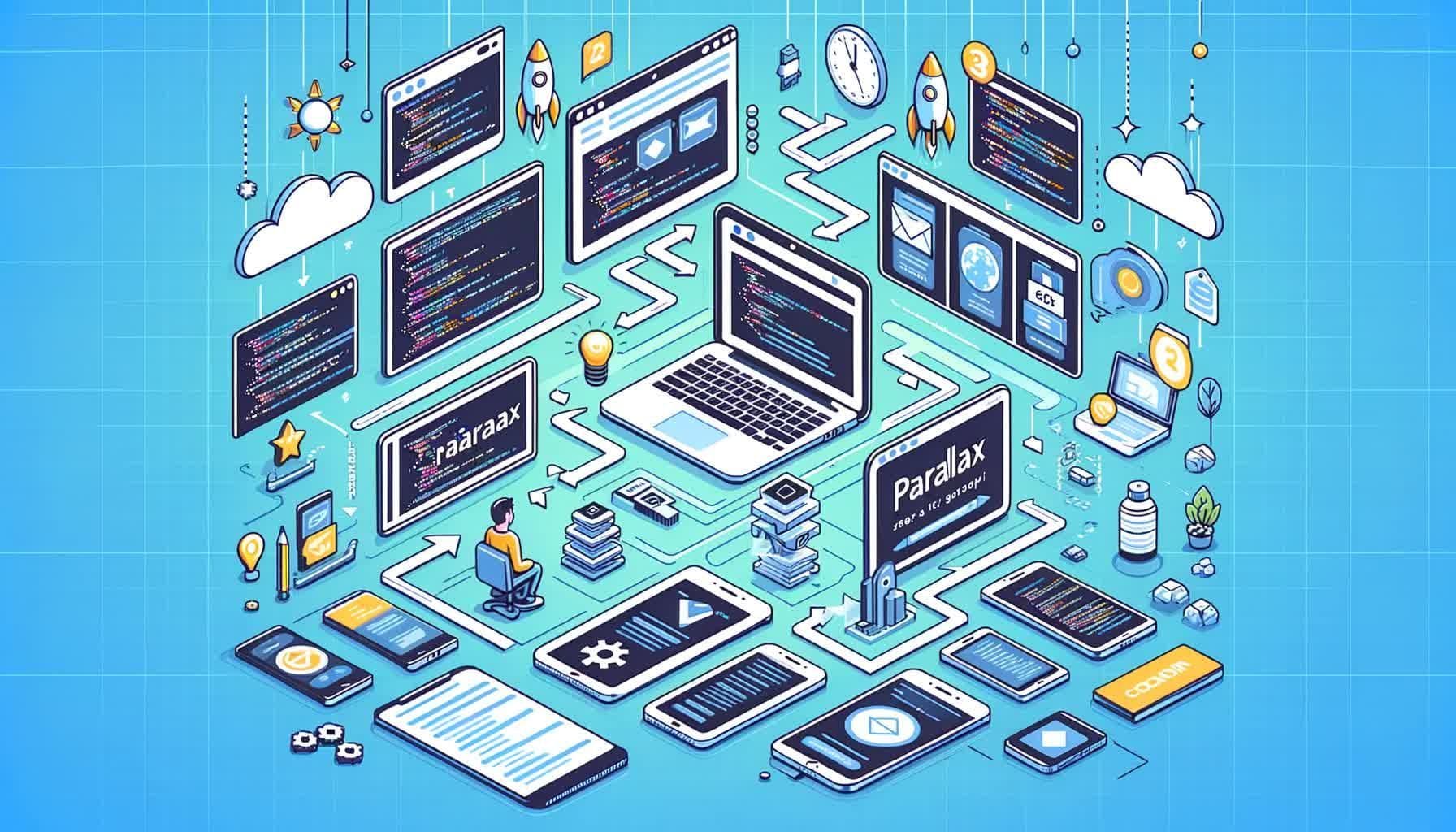 Jak zbudować stronę internetową z efektem paralaksy?