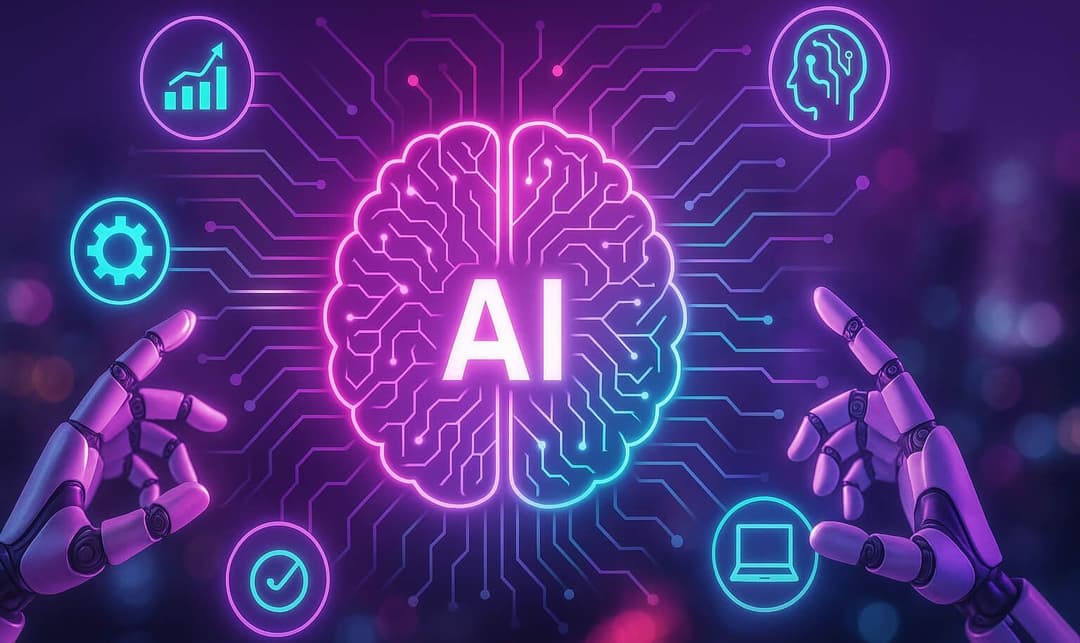 AI, mózg, robot, AI-as-a-Feature