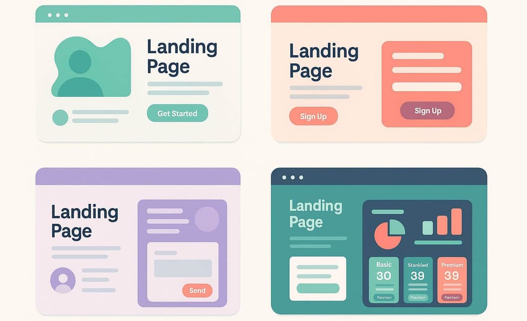 Landing page