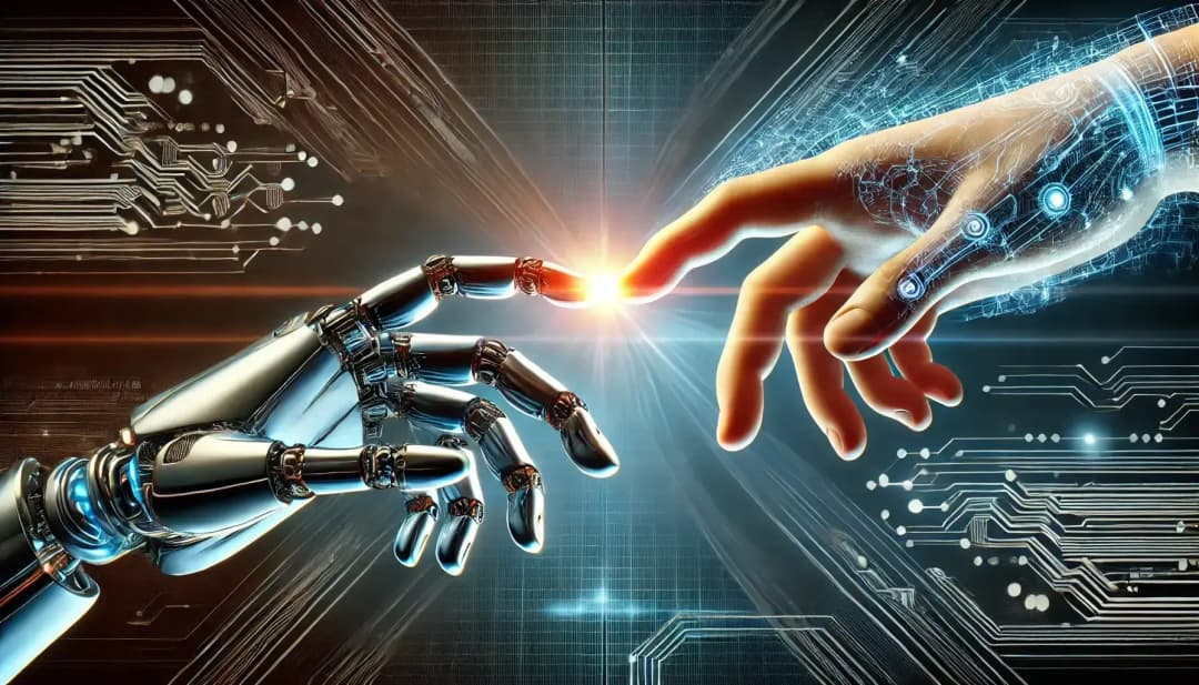 ręce, robot, ai, Manus AI