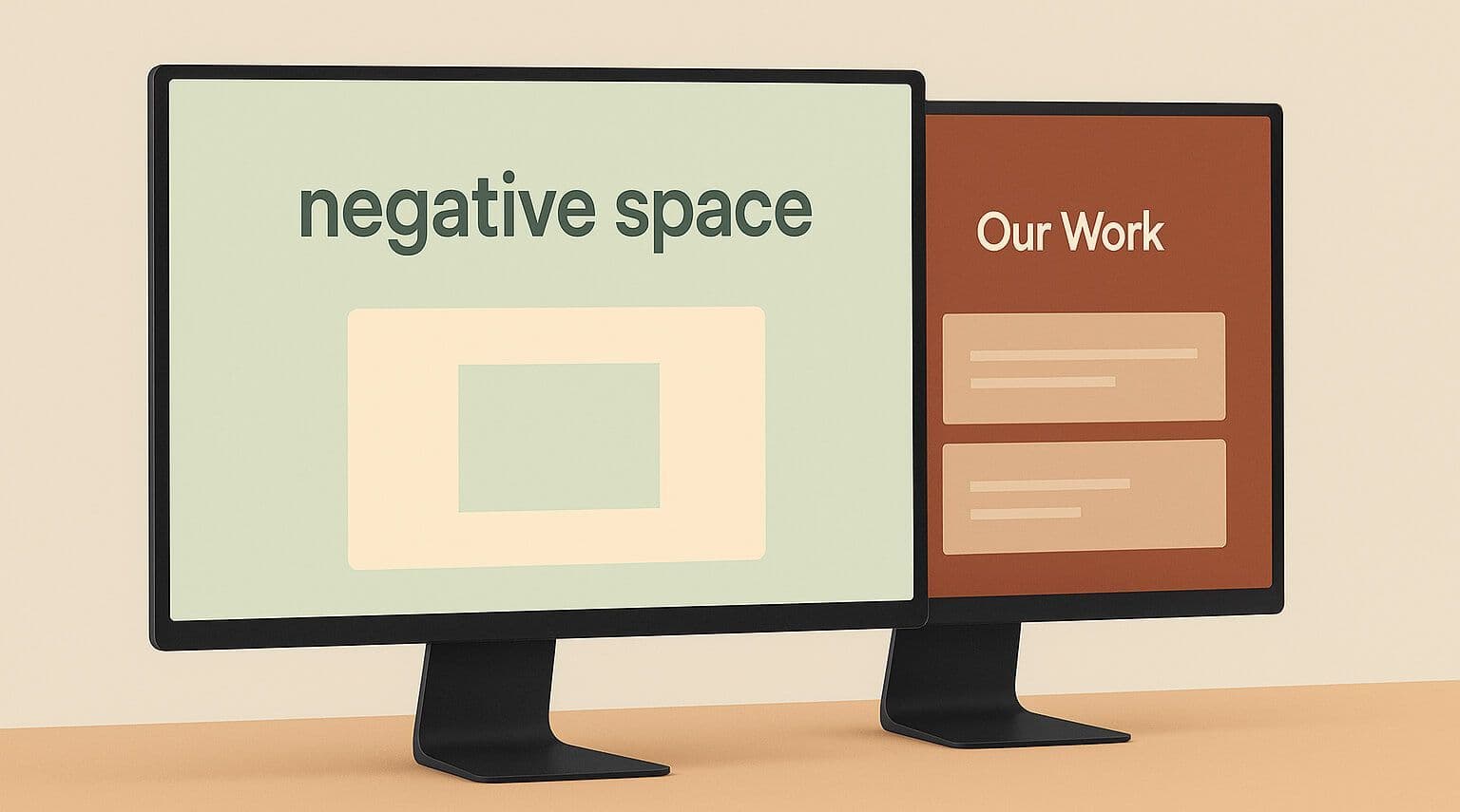 Negative space w designie: Czym jest i dlaczego ma ogromne znaczenie?