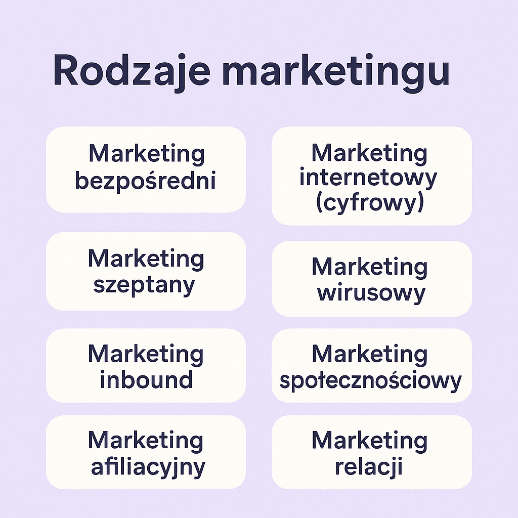 Rodzaje marketingu