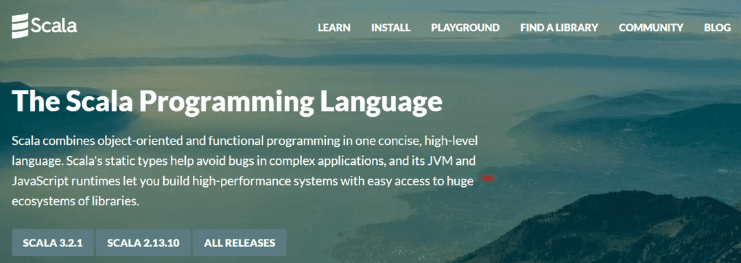Scala home page