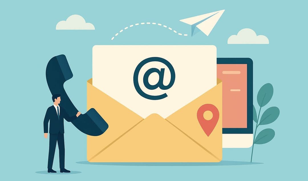 koperta, mail, cold outreach
