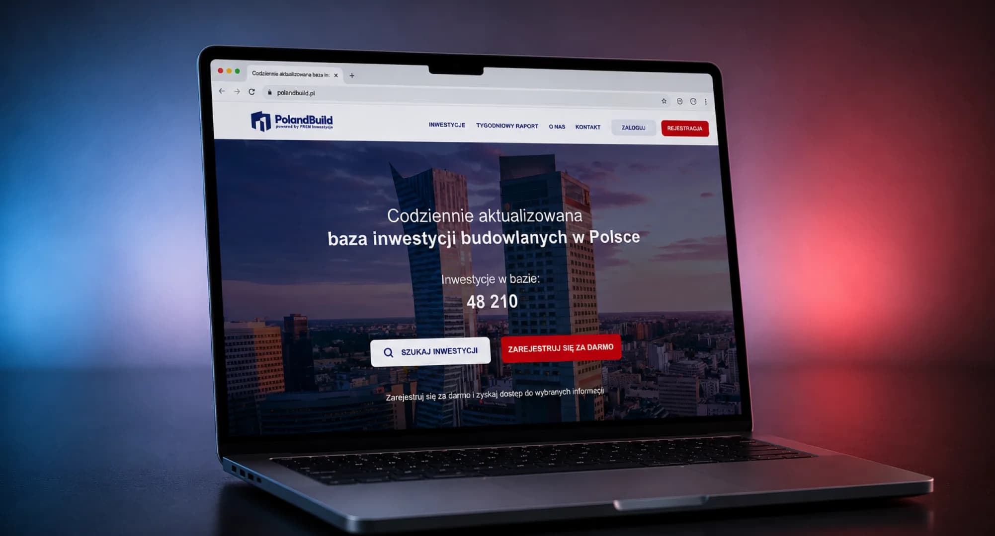 Baza 40 000 inwestycji budowlanych z modelem subskrypcyjnym — realizacja Boring Owl