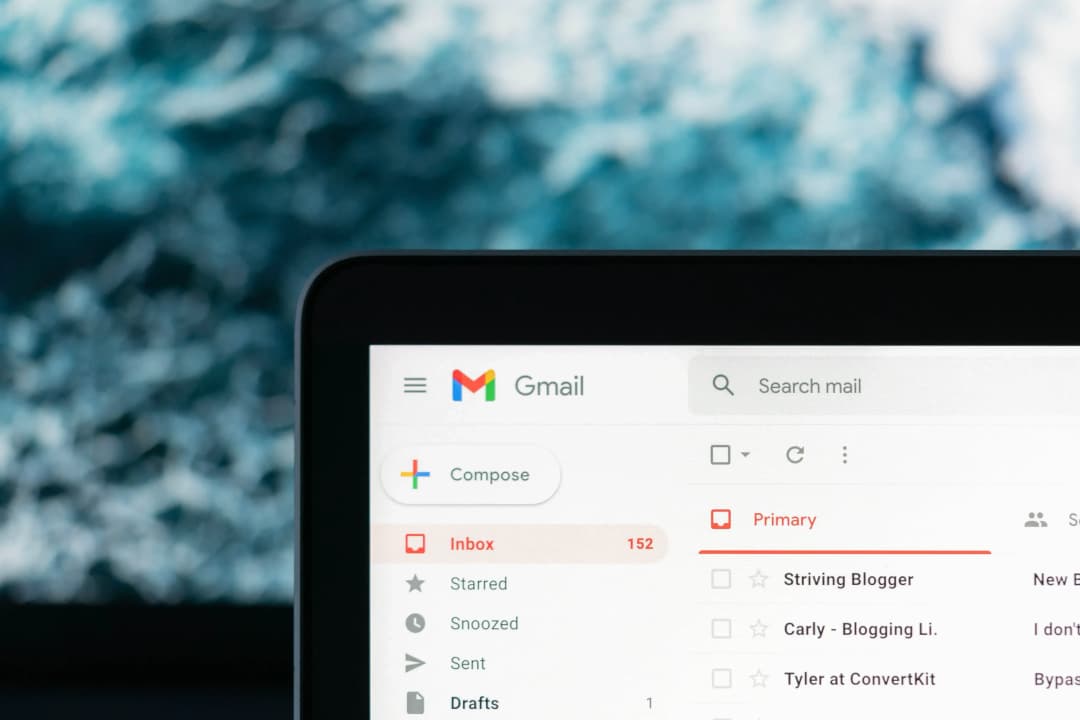 Single-page application, Gmail