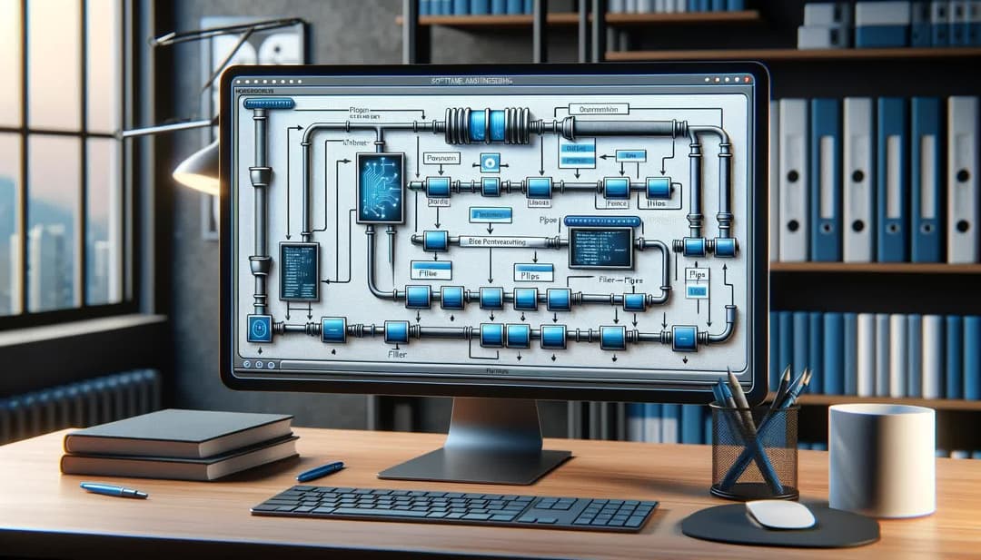 komputer, wzorzec potoków i filtrów
