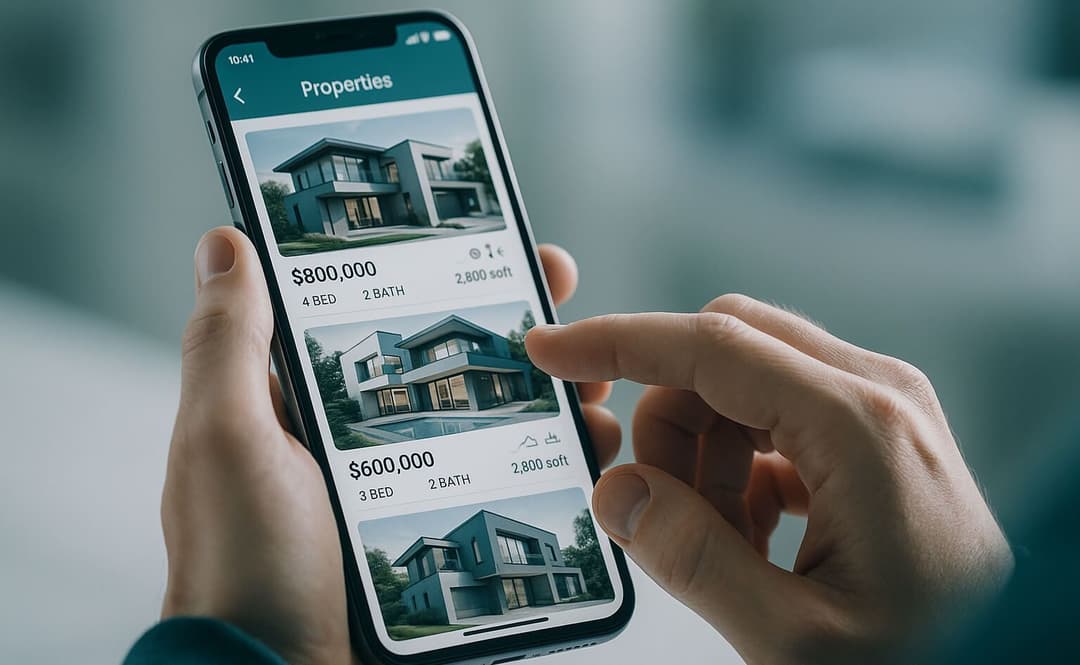 aplikacja mobilna, nieruchomości, iBuying (instant buying)