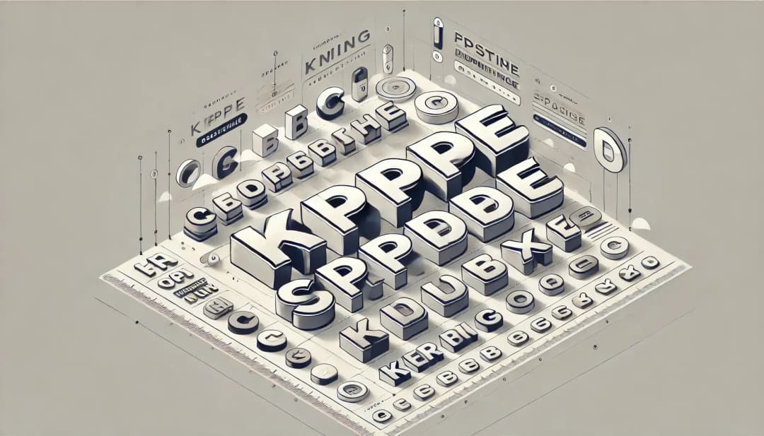 typografia, Kerning