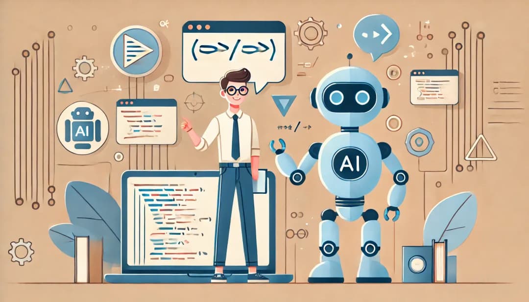 developer, robot, BlackBox AI