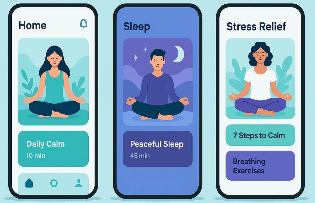 ui aplikacji mobilnej, Calm Design