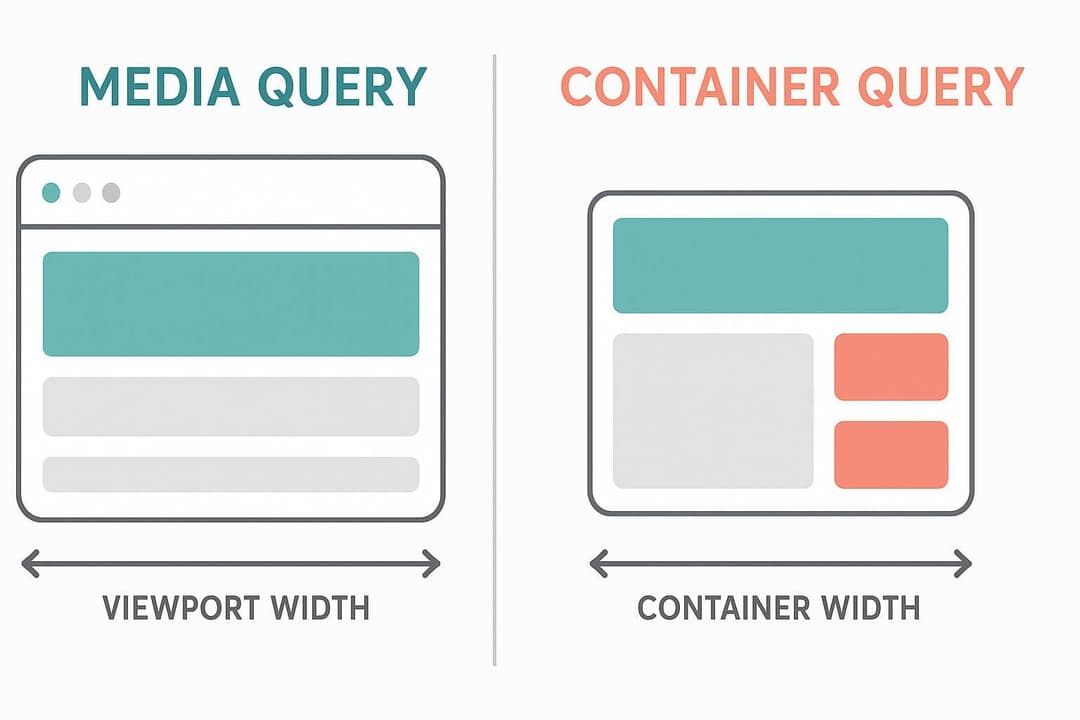 media query vs Container Queries