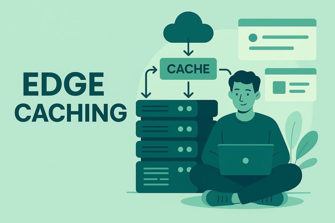 serwer, mężczyzna, Edge Caching