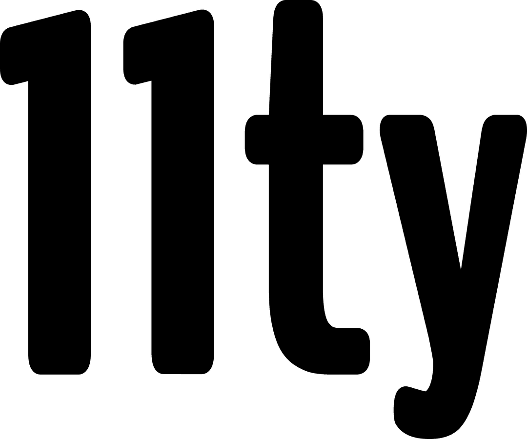 Eleventy (11ty) logo