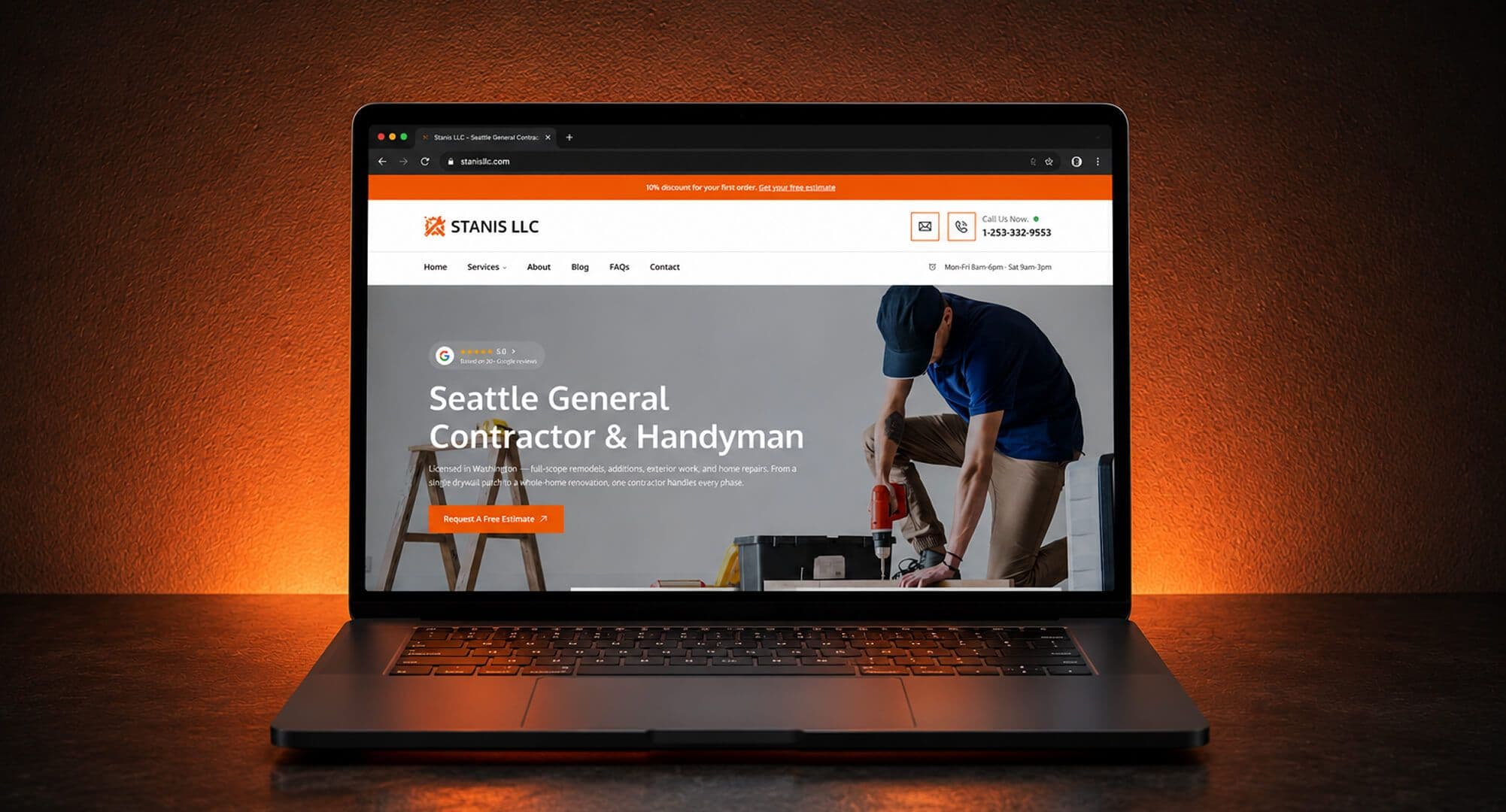 CRM i lokalne SEO, które wyróżniły Handyman ST w Seattle — realizacja Boring Owl