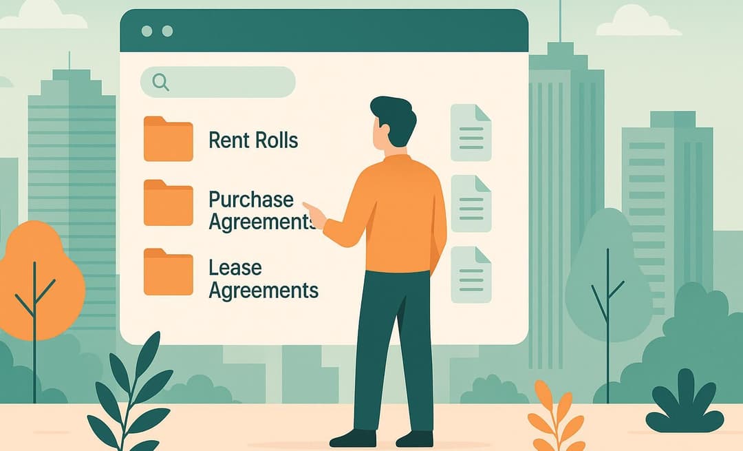 foldery w systemie, Real Estate Document Management System