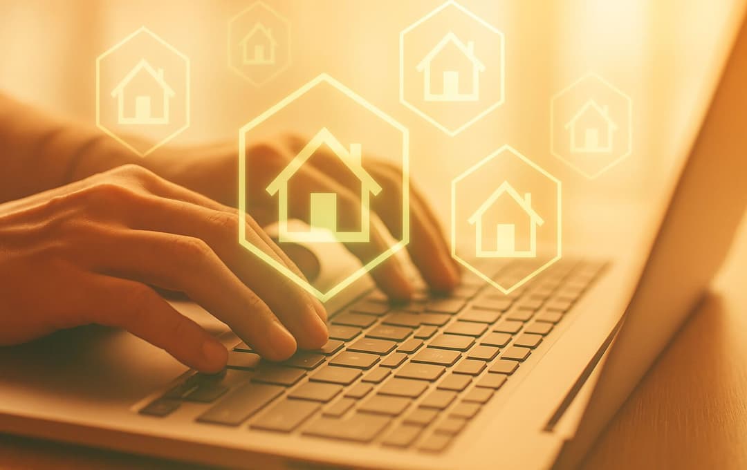 laptop, Real Estate Tech
