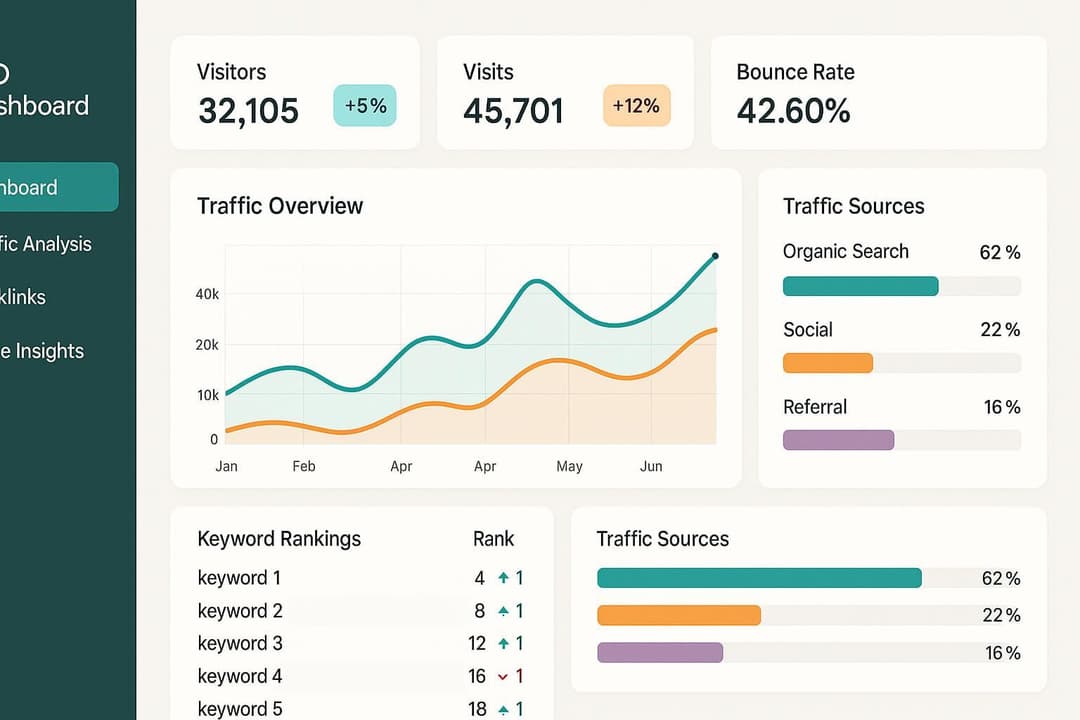 dashboard, SE Ranking
