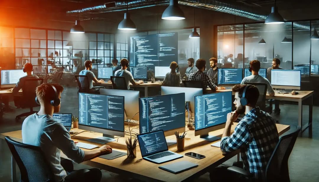 pracujący programiści, Software house