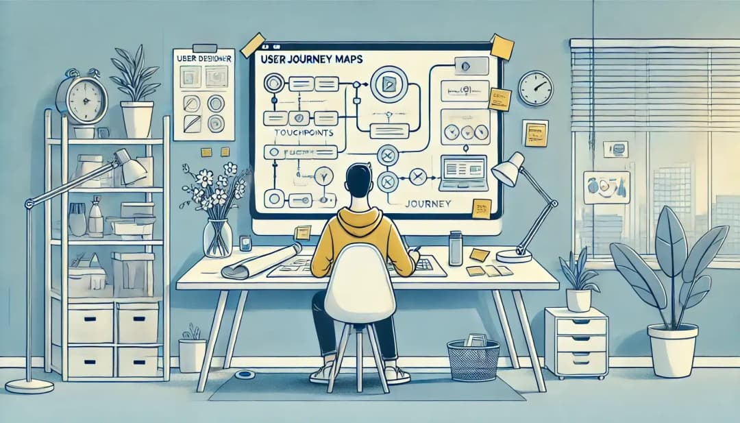 ux designer, Mapy podróży klienta (User Journey Maps)