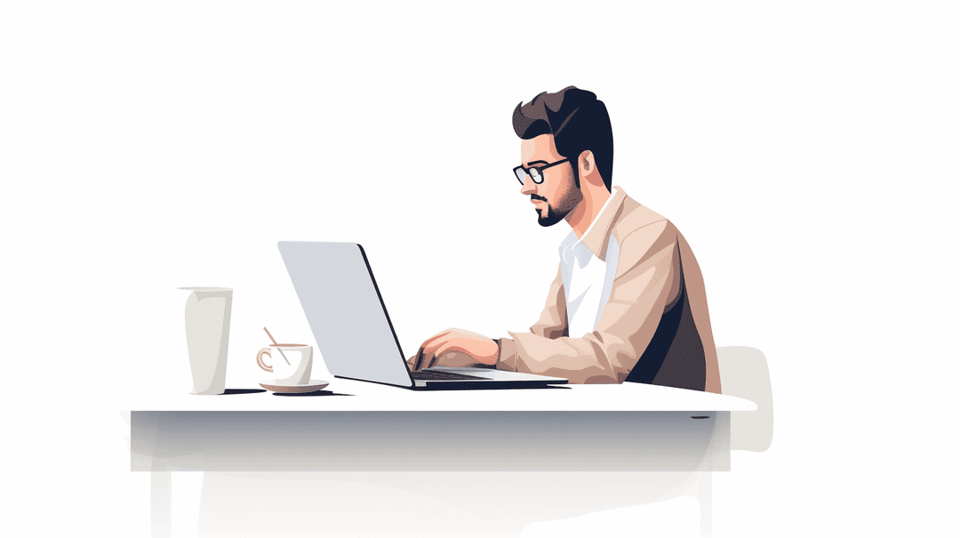 osoba używająca komputera, Low-Code
