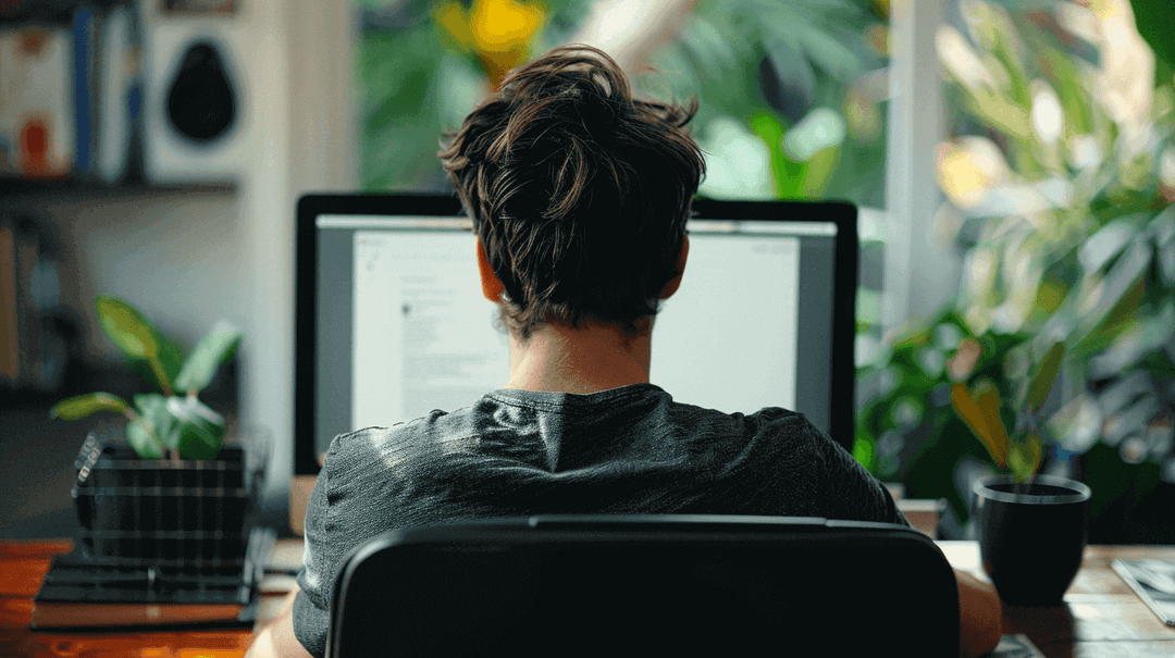 osoba używająca komputera, Content workflow