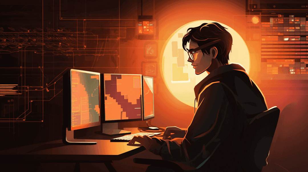 osoba używająca komputera, apache kafka