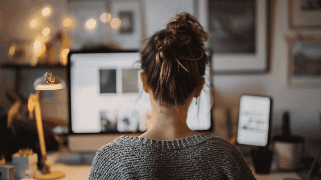 osoba używająca komputera, CMS Kentico