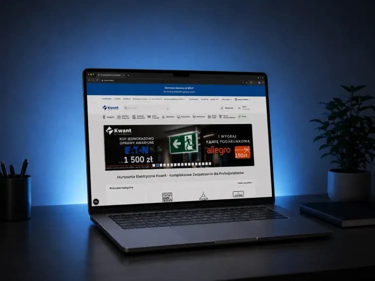 Dziesiątki tysięcy produktów, jeden interfejs - e-commerce dla ogólnopolskiej sieci hurtowni elektrycznych