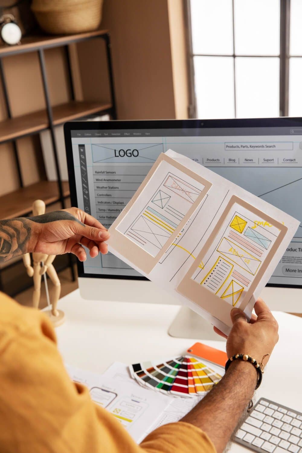 designer z design systemem