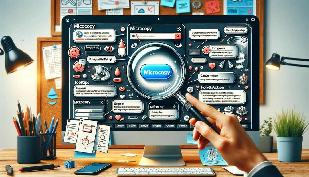 Microcopy w UX designie