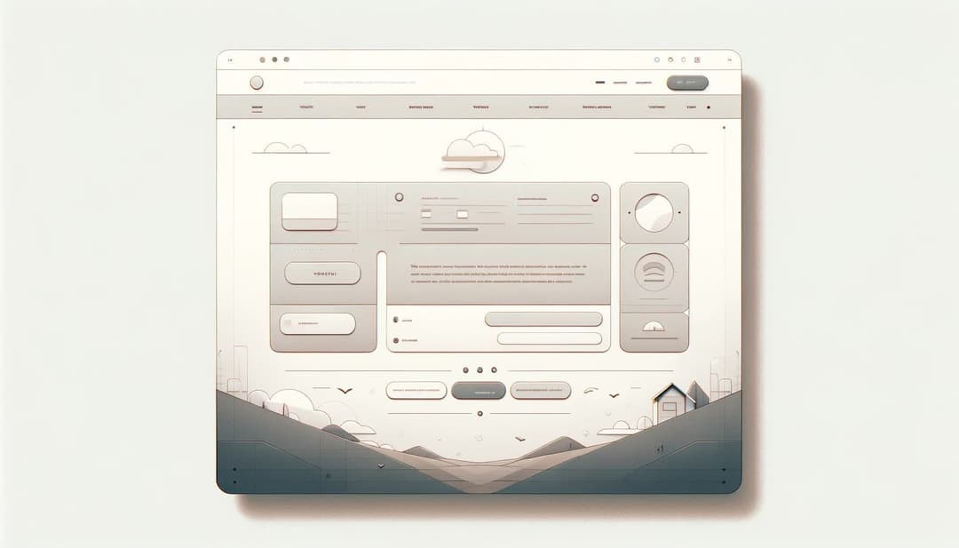 Footer na stronie internetowej