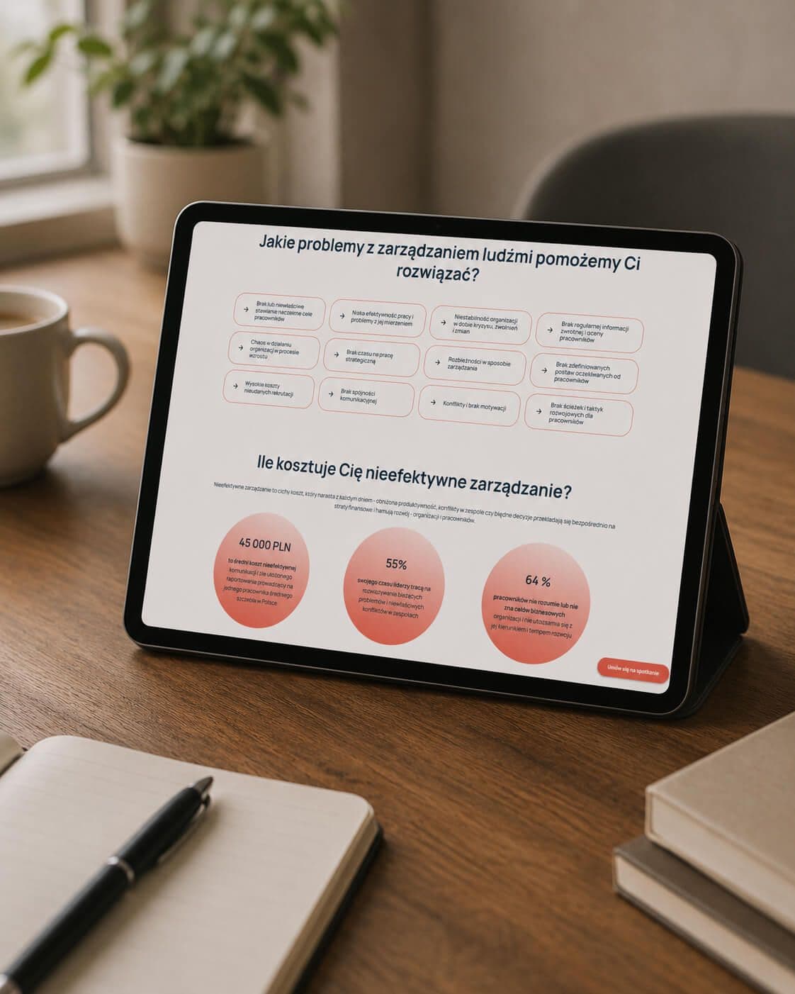 strona hr-hints otwarta na tablecie
