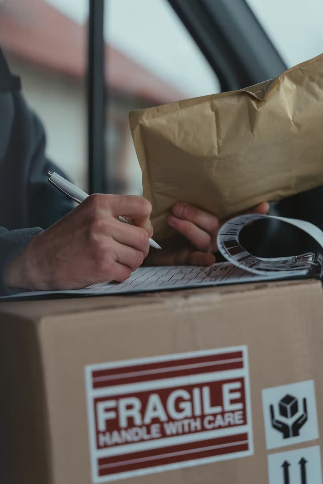 Dropshipping, kurier