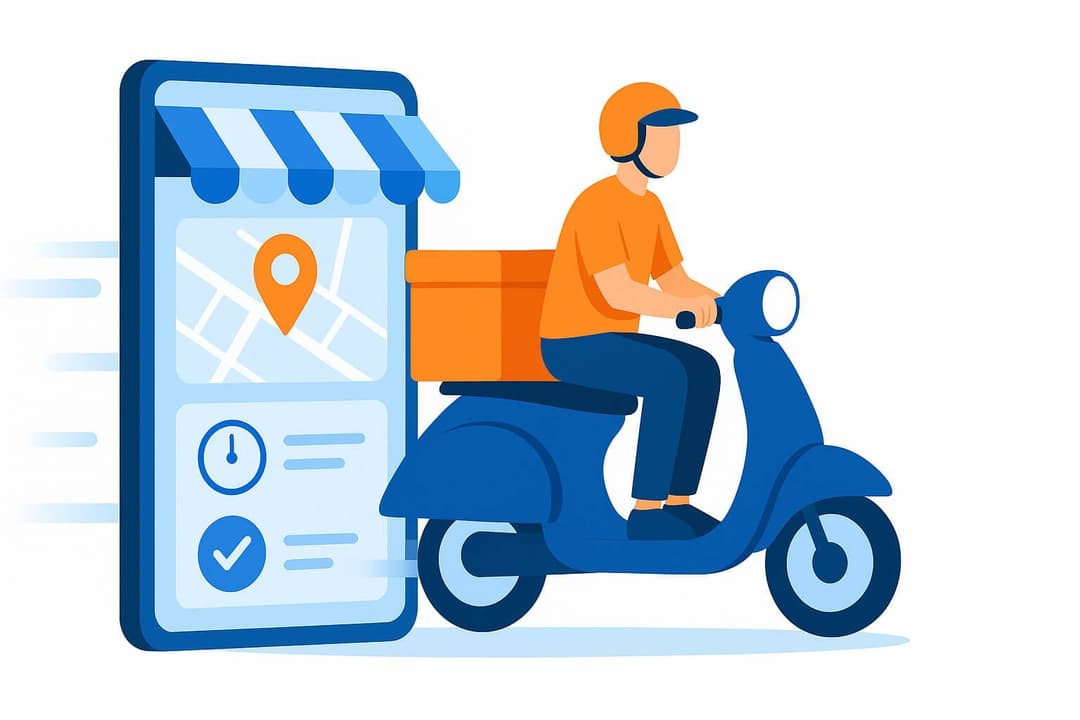 dostawa, aplikacja, q-commerce