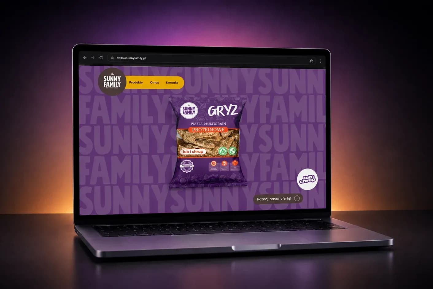 Sunny Family — kadr karty projektu zrealizowanego przez Boring Owl